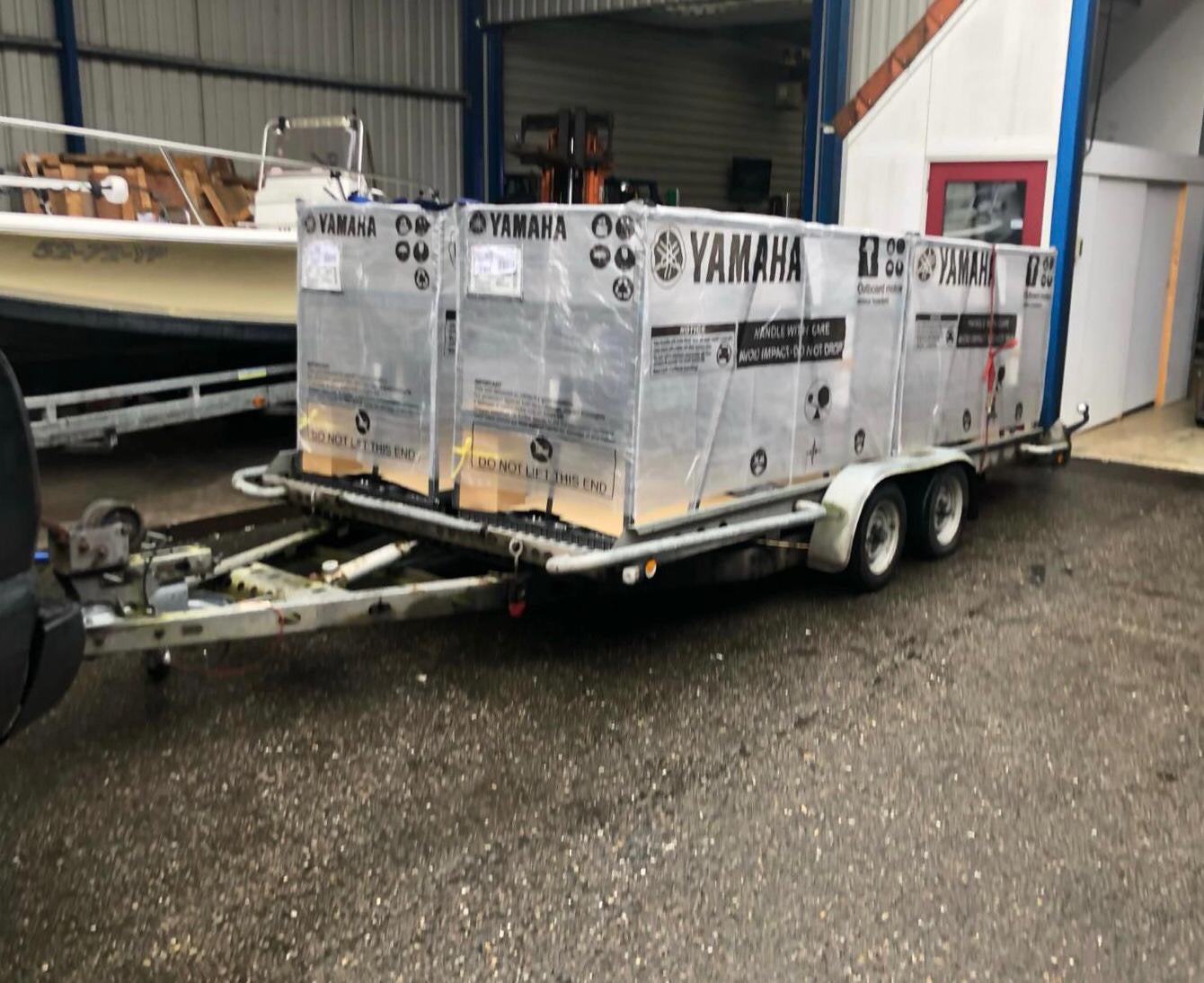Yamaha Outboard Engine F 300 NCB Quadruple