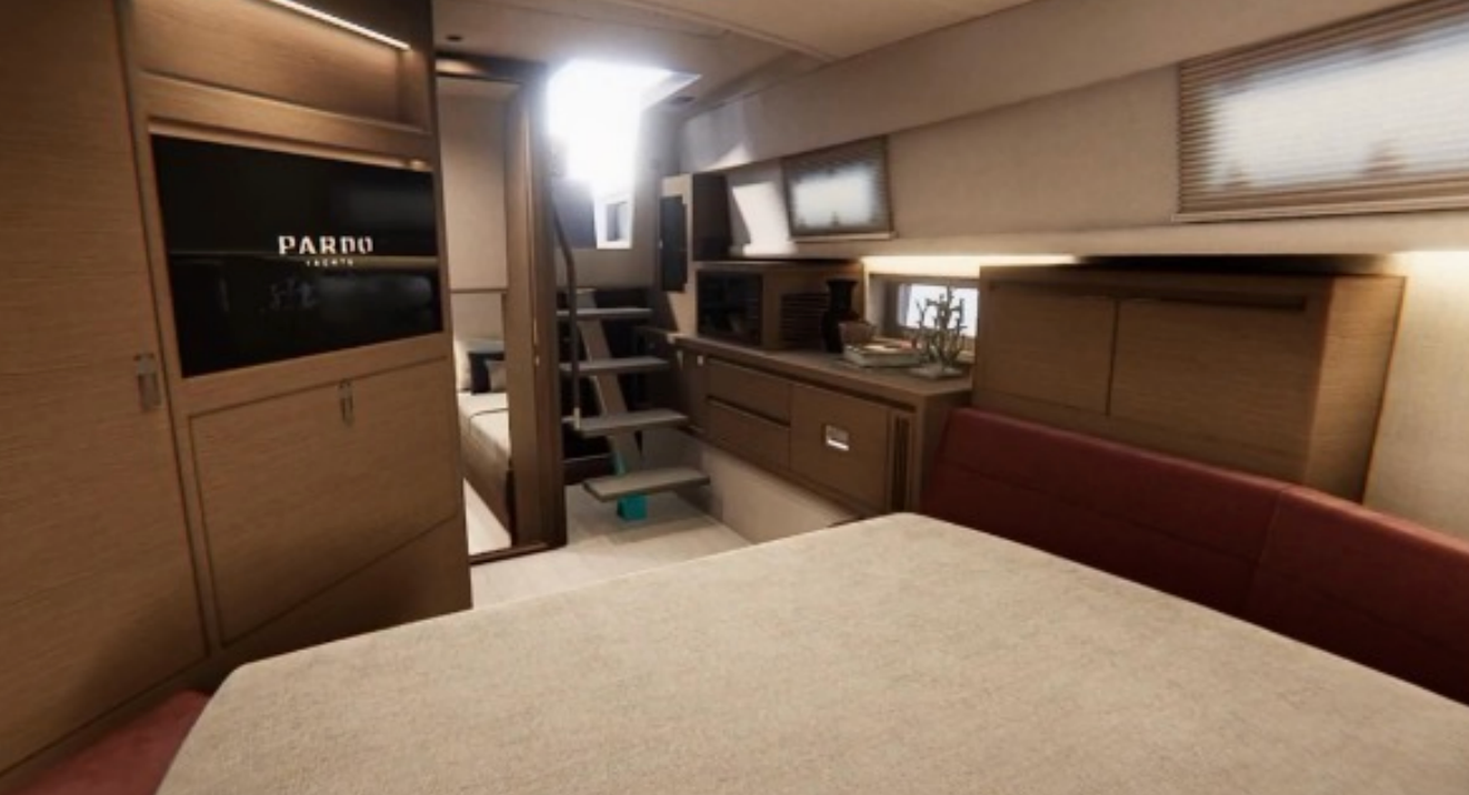 Pardo P43 2026 Luxury Walkaround Yacht – Price on Request