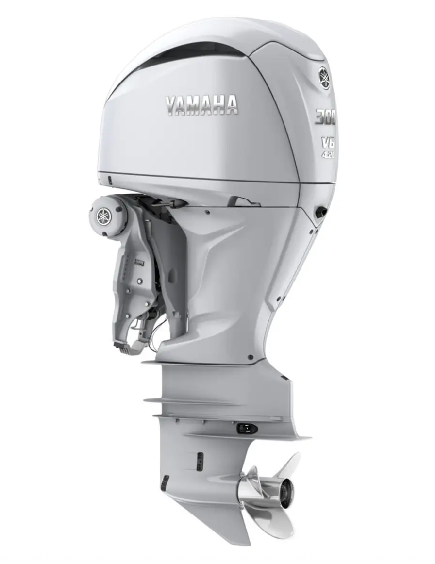 New Yamaha F300 NSB V6 4.2L Outboard Engine – Grey