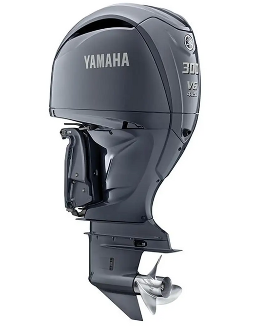New Yamaha F300 NSB V6 4.2L Outboard Engine – Grey
